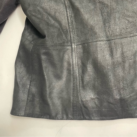 VINTAGE BARNEY’S NEW YORK suede leather jacket - Picture 11 of 12